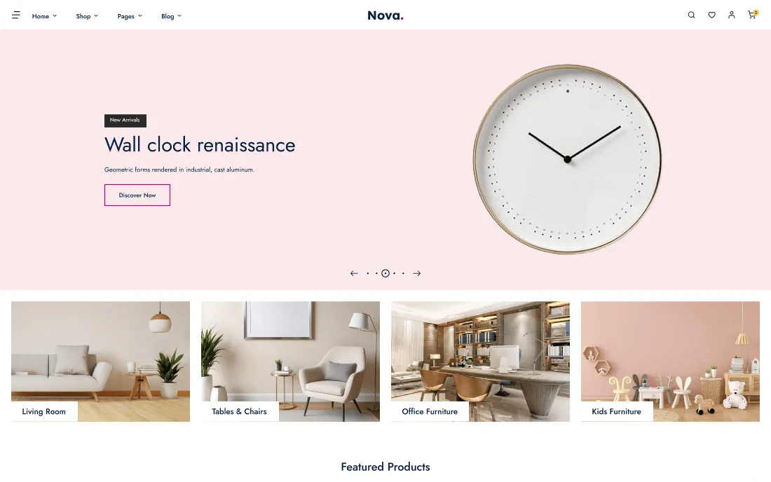 FlyCommerce theme preview