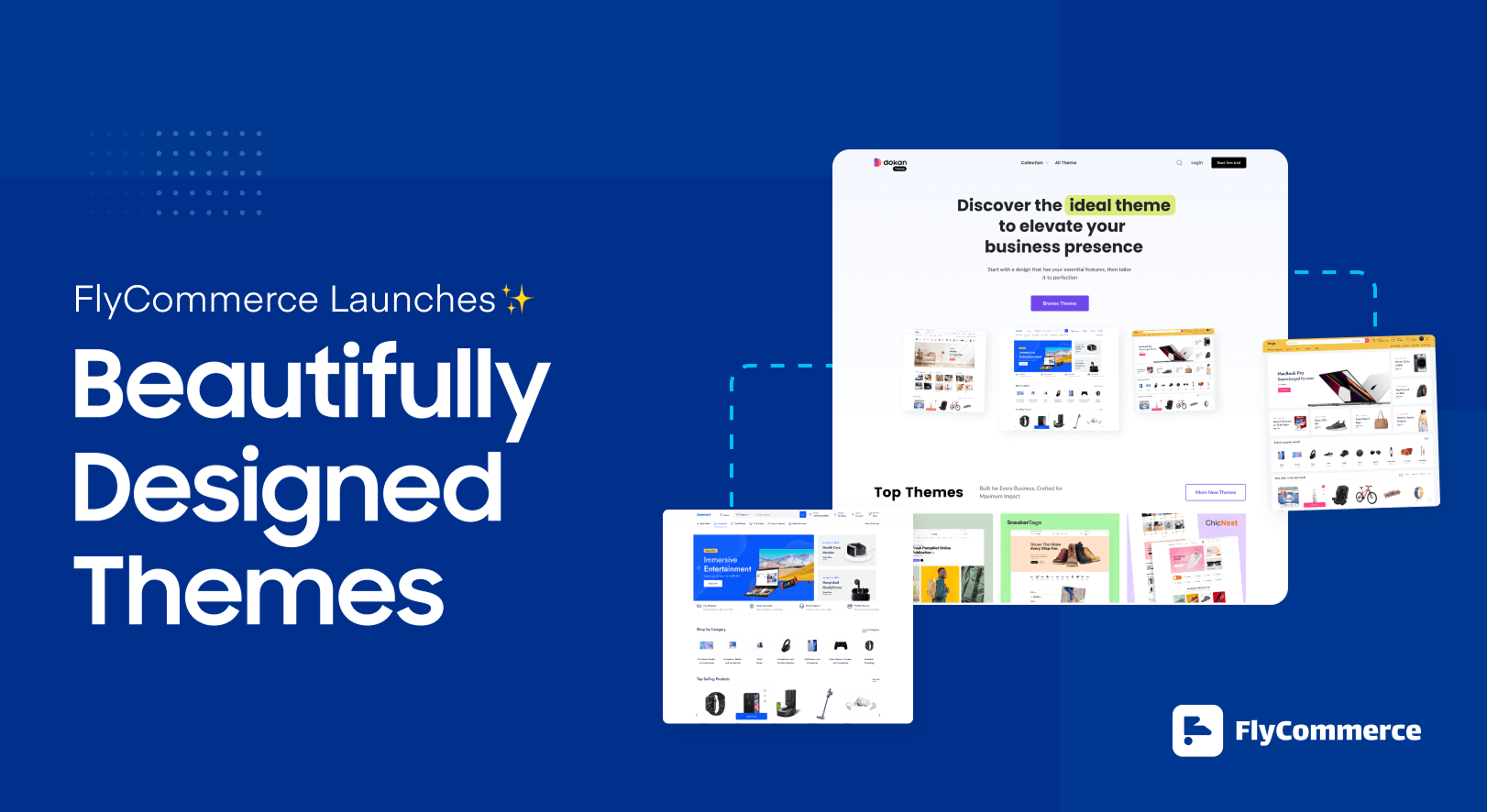 FlyCommerce Platform Launches 40 Brand New Themes!!!!
