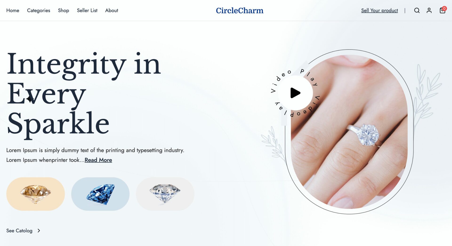 This is a screenshot of circlecharm