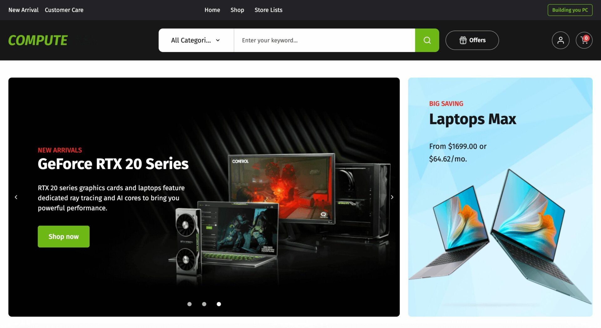 This is a screenshot of compute