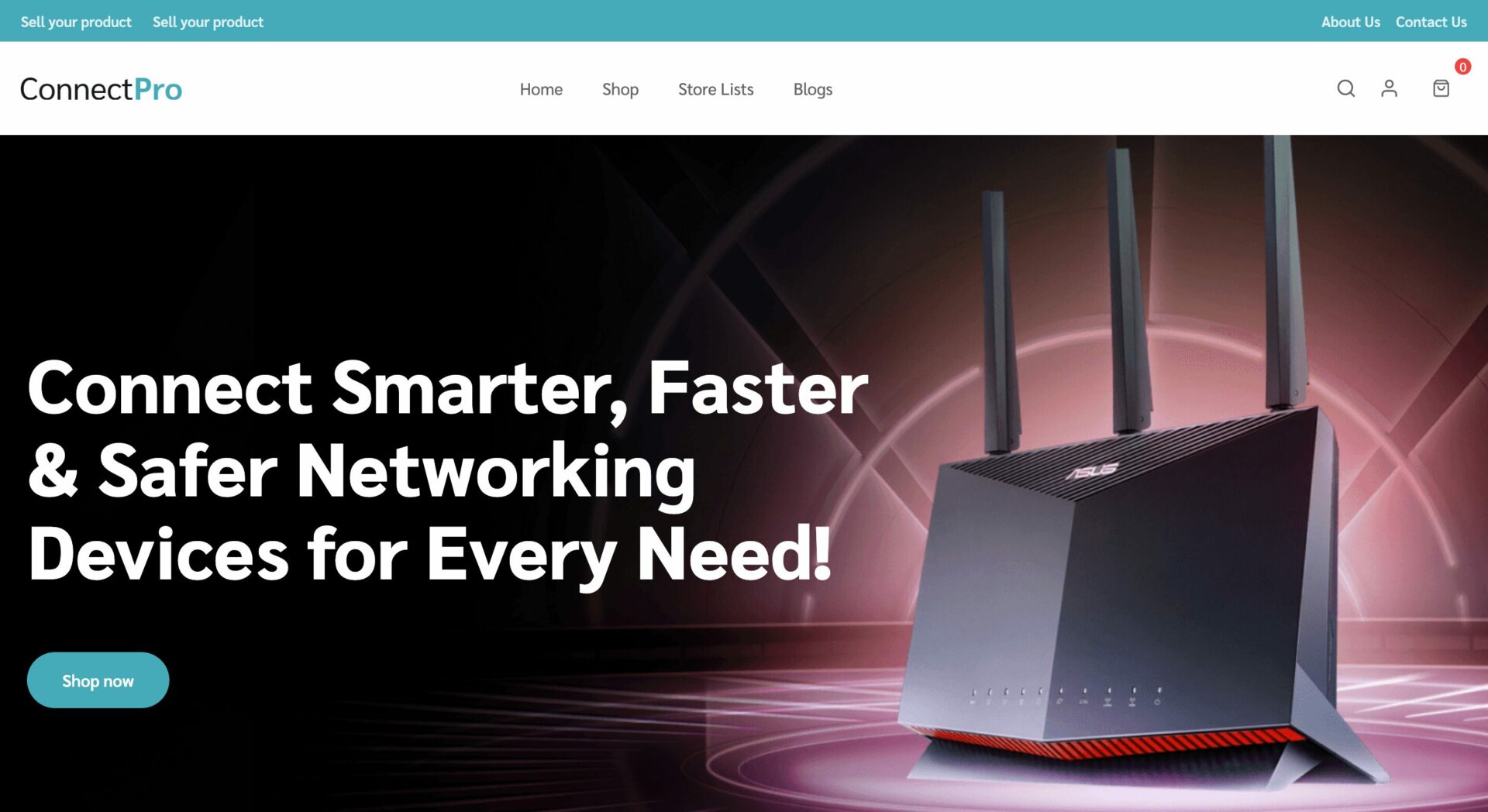 This is a screenshot of connectpro