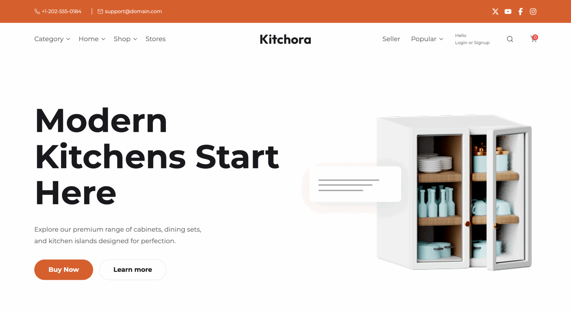 This is a screenshot of kitchora