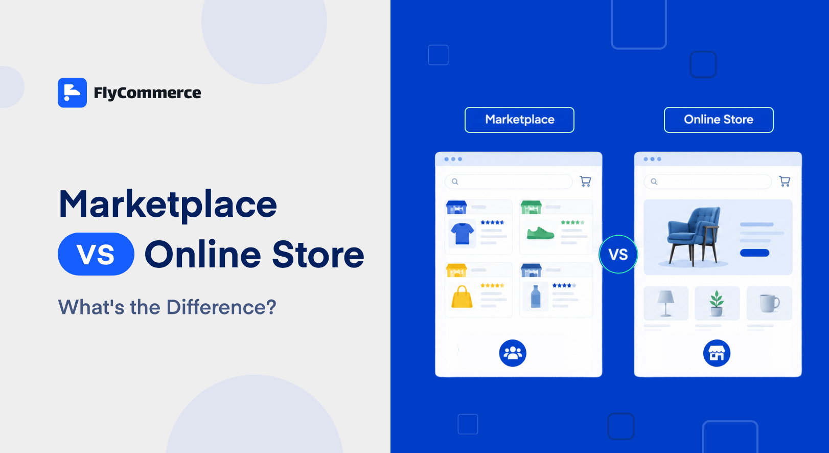 Marketplace vs Online Store